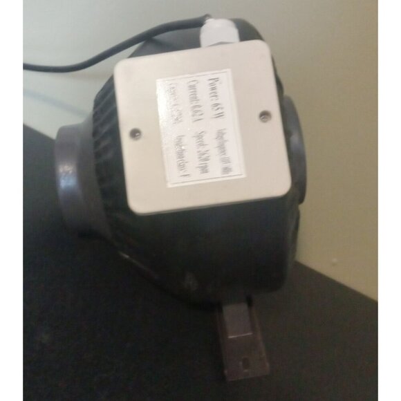 6" Inline Duct Fan – 440 CFM – Ventilation Exhaust Blower – Tested - Picture 1 of 4